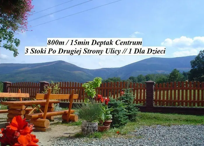 Privat bolig Gorski Widok I Pokoje- Salon Kominkowy