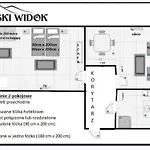 Séjour chez l'habitant Gorski Widok I Pokoje- Salon Kominkowy *